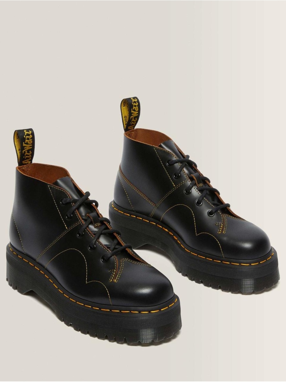 Dr. Martens CHURCH PLATFORM MONKEY BOOTS